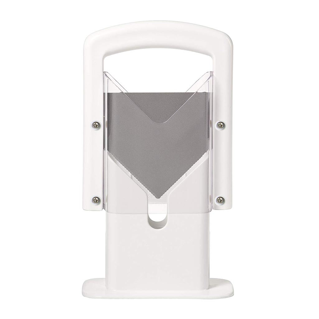 White Precision Bagel Slicer