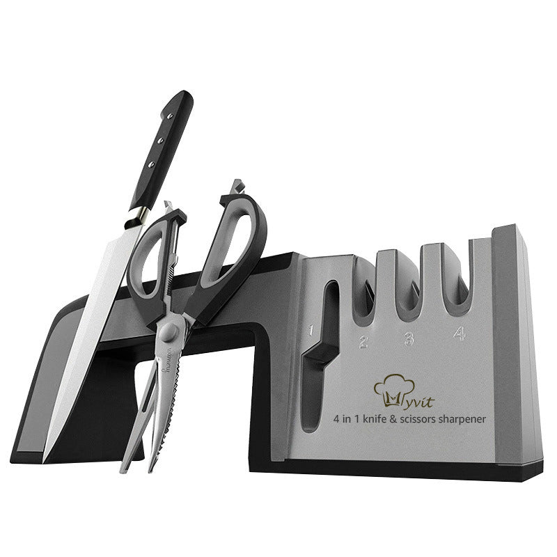 A Four-in-one Knife Sharpener