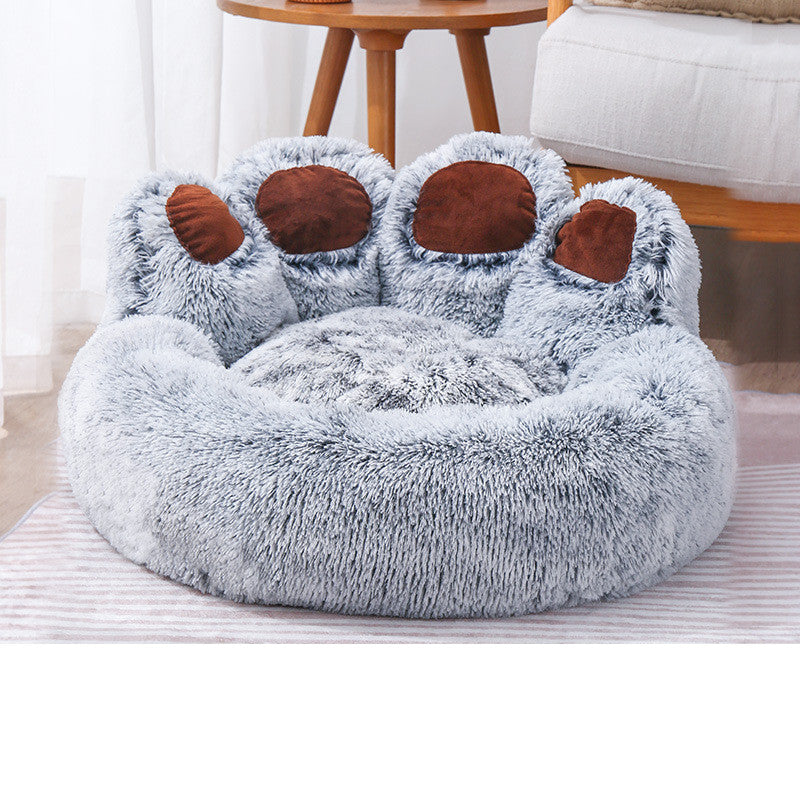 Dog Round Large Plush Bed