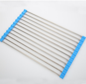 Stainless Steel Folding Kitchen Drain Sink Rack