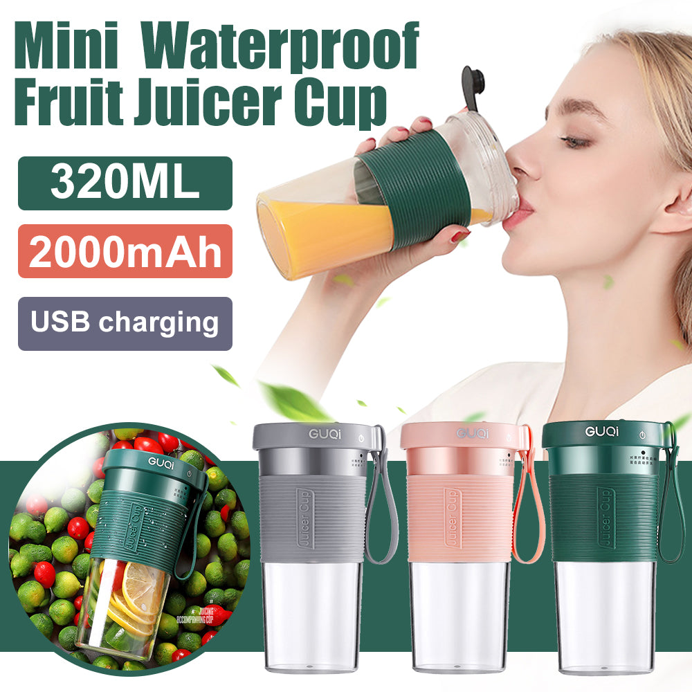 Mini USB Rechargeable Portable Fruit Blender
