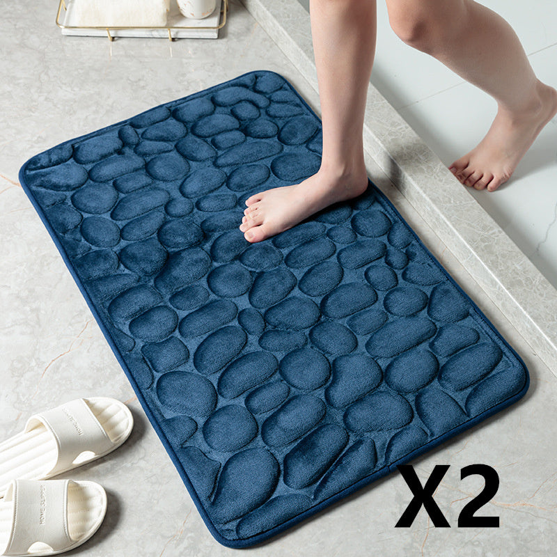Pebble Stone Bathroom Floor Mat