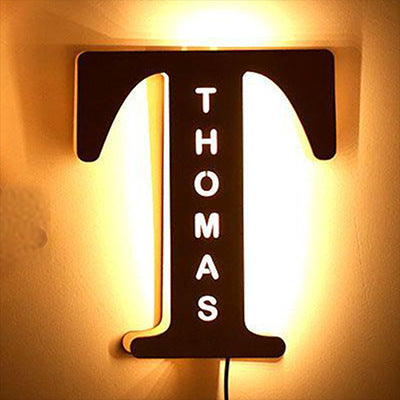 Personalized Custom Letter Lamp