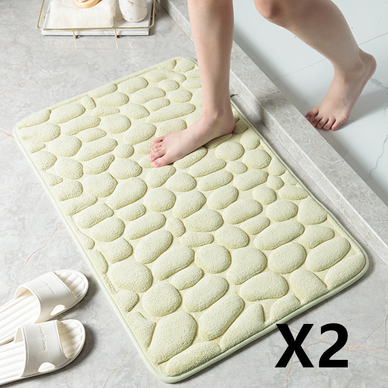 Pebble Stone Bathroom Floor Mat