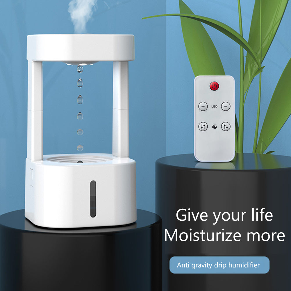 Creative Anti-gravity Water Drop Humidifier Air Conditioning Mist Spray