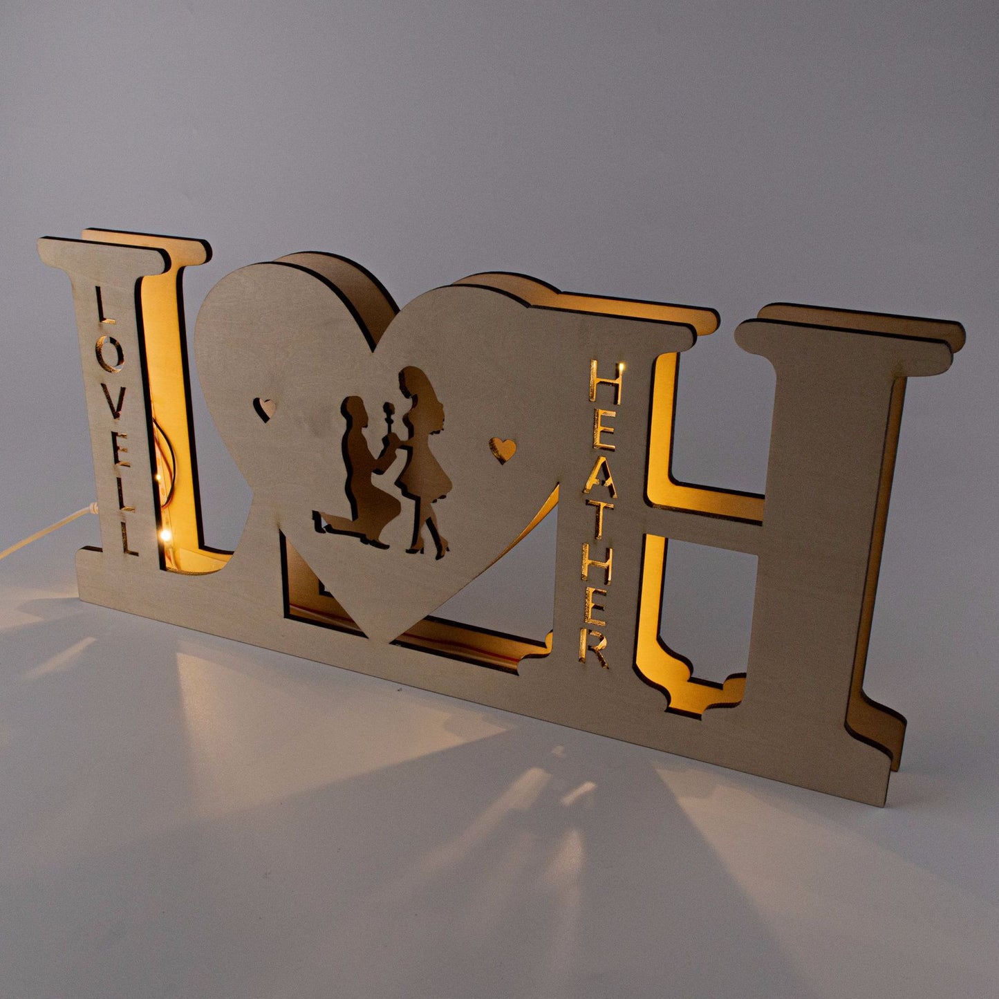 Personalized Custom Letter Lamp