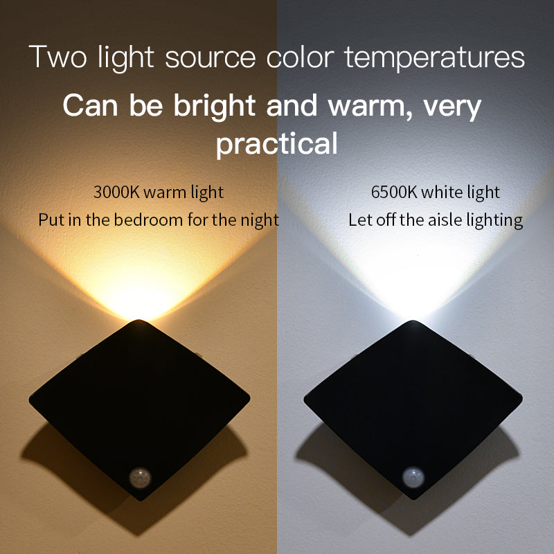 Wireless USB Rechargeable Decor Wall Human Body Sensing Night Lights