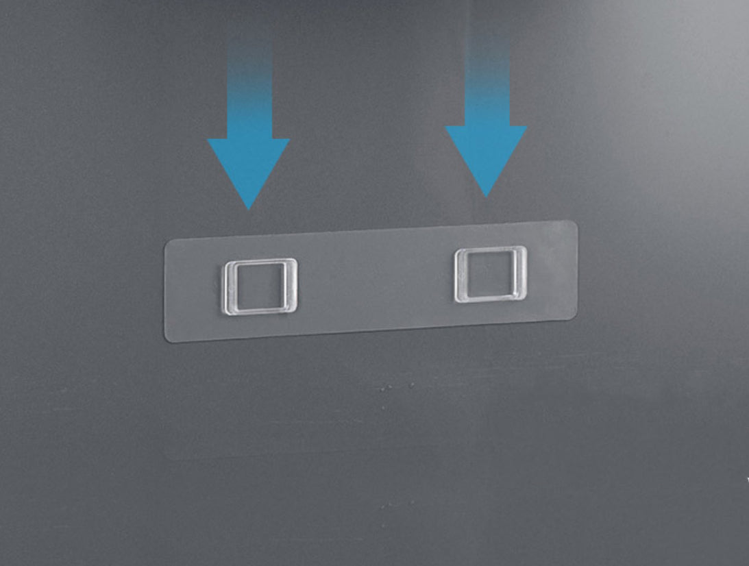 Non-marking Hanging Magnetic Toothbrush Holder