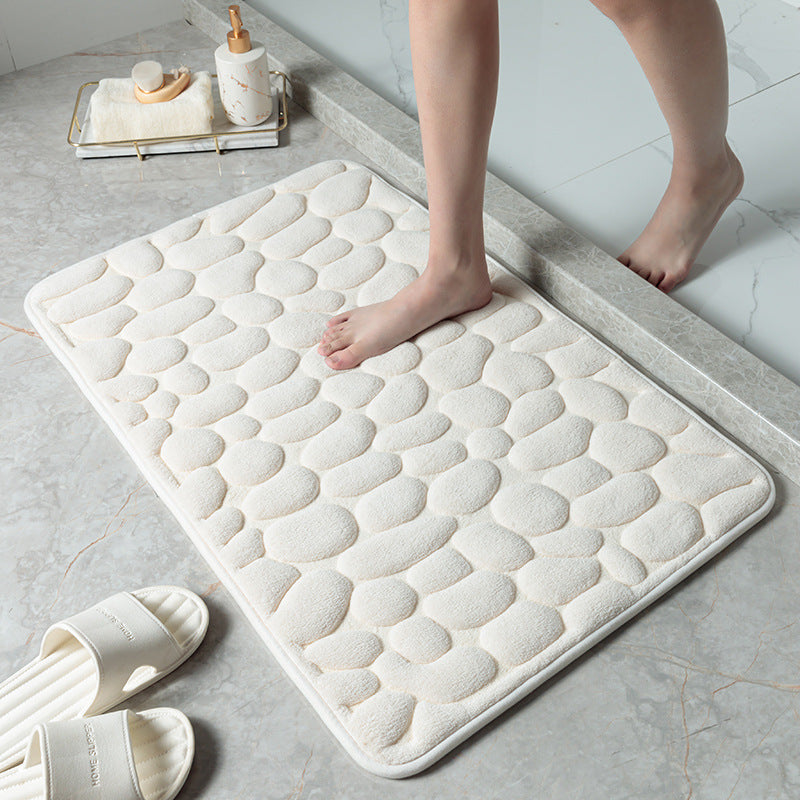Pebble Stone Bathroom Floor Mat