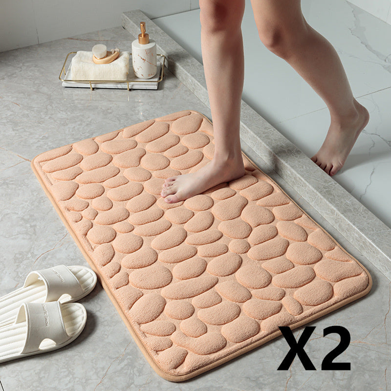 Pebble Stone Bathroom Floor Mat