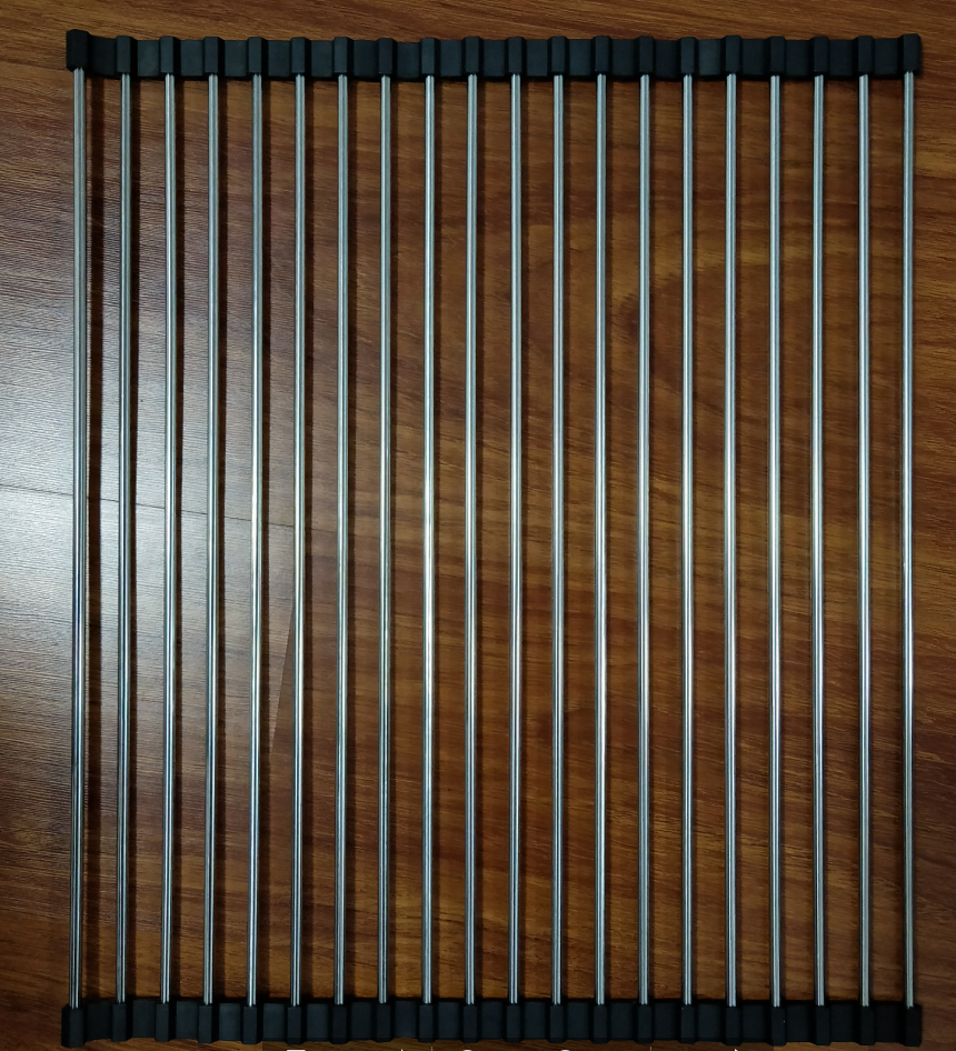 Stainless Steel Folding Kitchen Drain Sink Rack