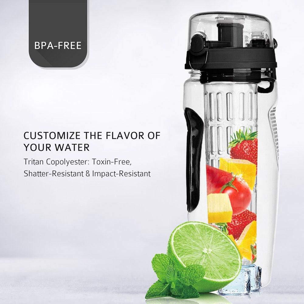 1000ml Water Bottles With Infuser