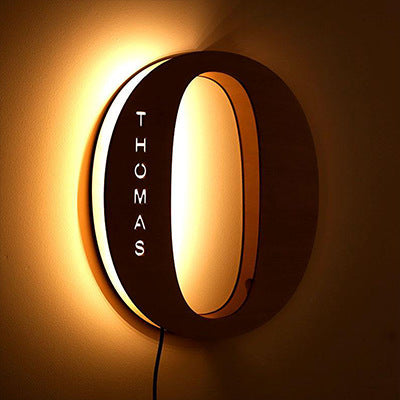 Personalized Custom Letter Lamp