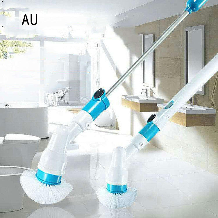 Wireless Rechargeable Long Handle Electric Cleaning Brush