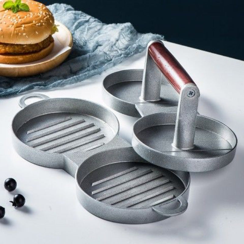 Aluminum Round Burger Press
