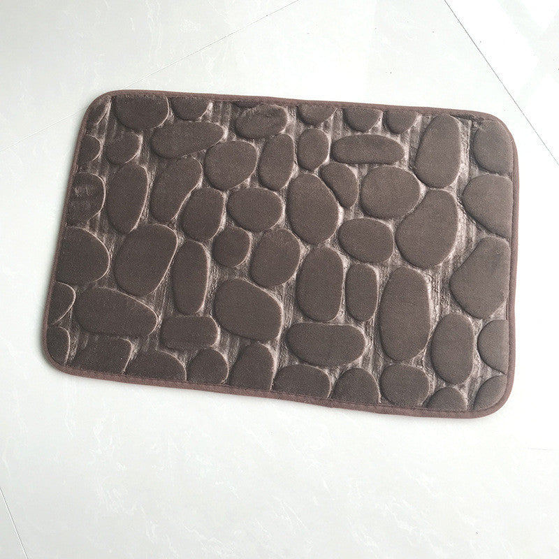 Pebble Stone Bathroom Floor Mat