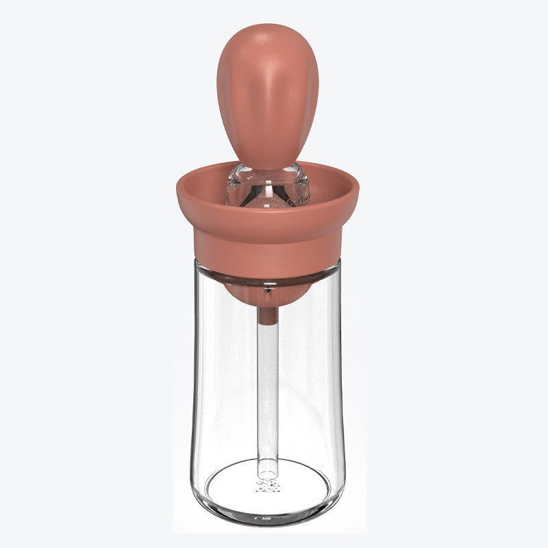 Silicone Brush Head Oil Bottle