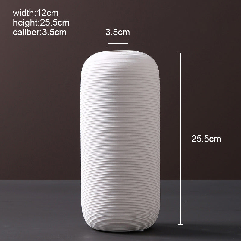 Scandinavian Style Ceramic Vase Decorative