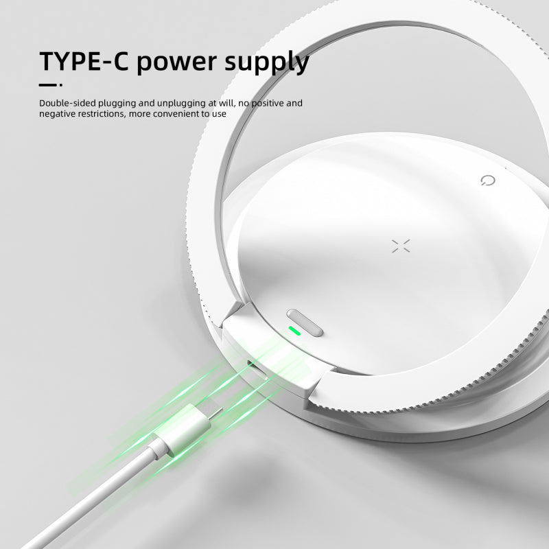 2 In 1 Wireless Charging & LED Small Night Light