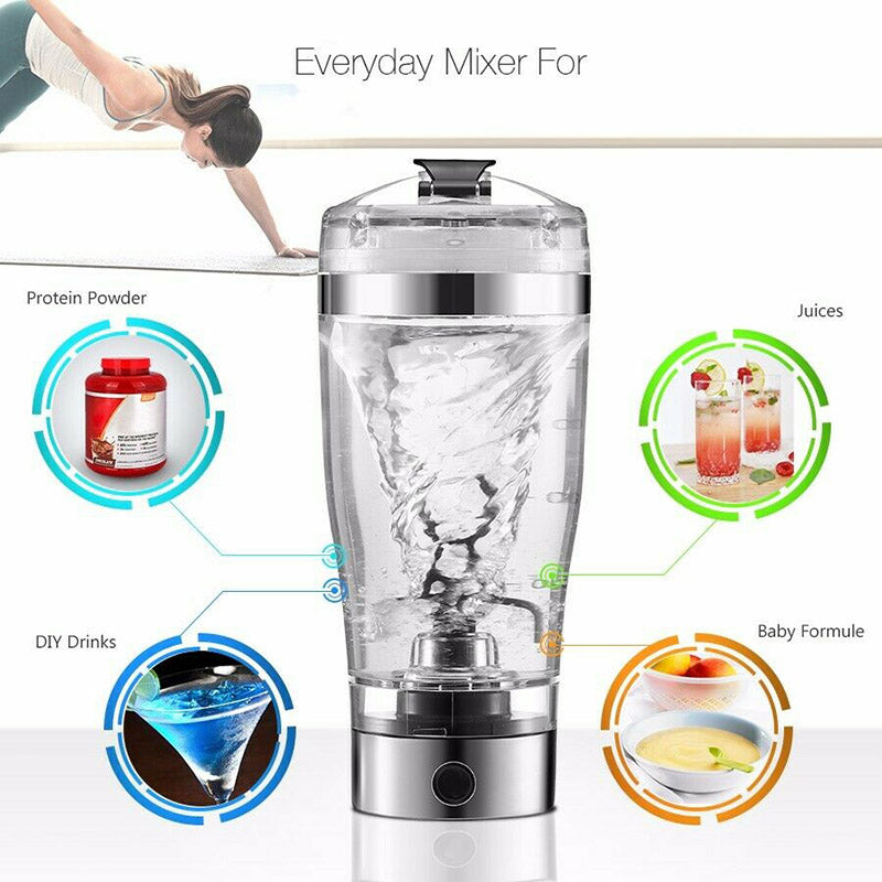 Electric Protein Shake Stirrer With Rechargeable USB