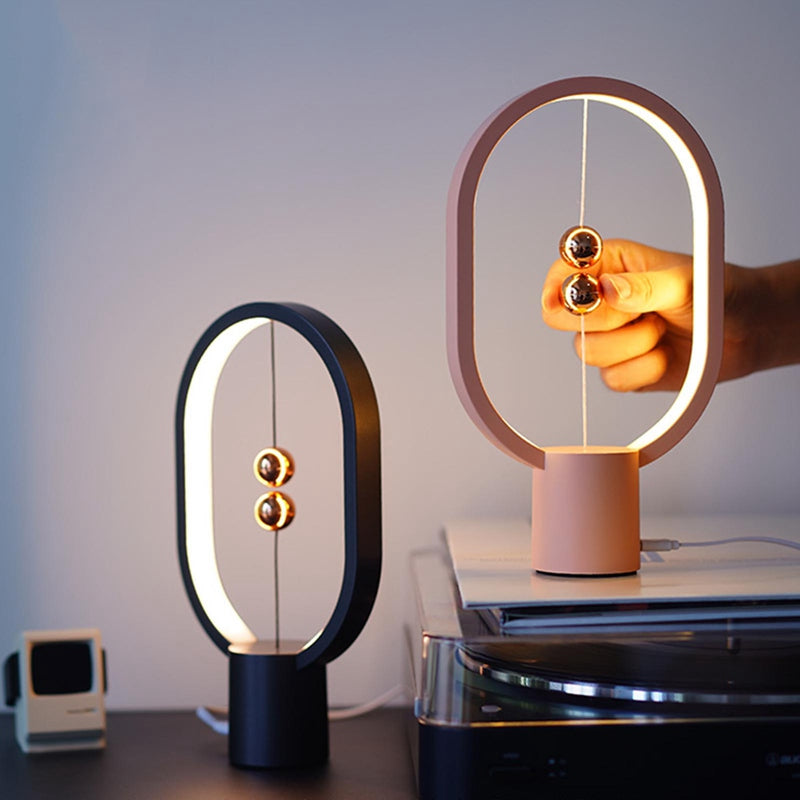 Mini Smart Magnetic Switch USB/ Rechargeable Suspended LED Atmosphere Table Lamp