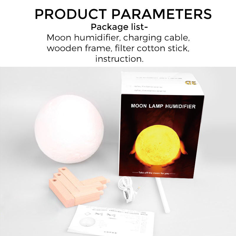 3D Moon Lamp/Humidifier