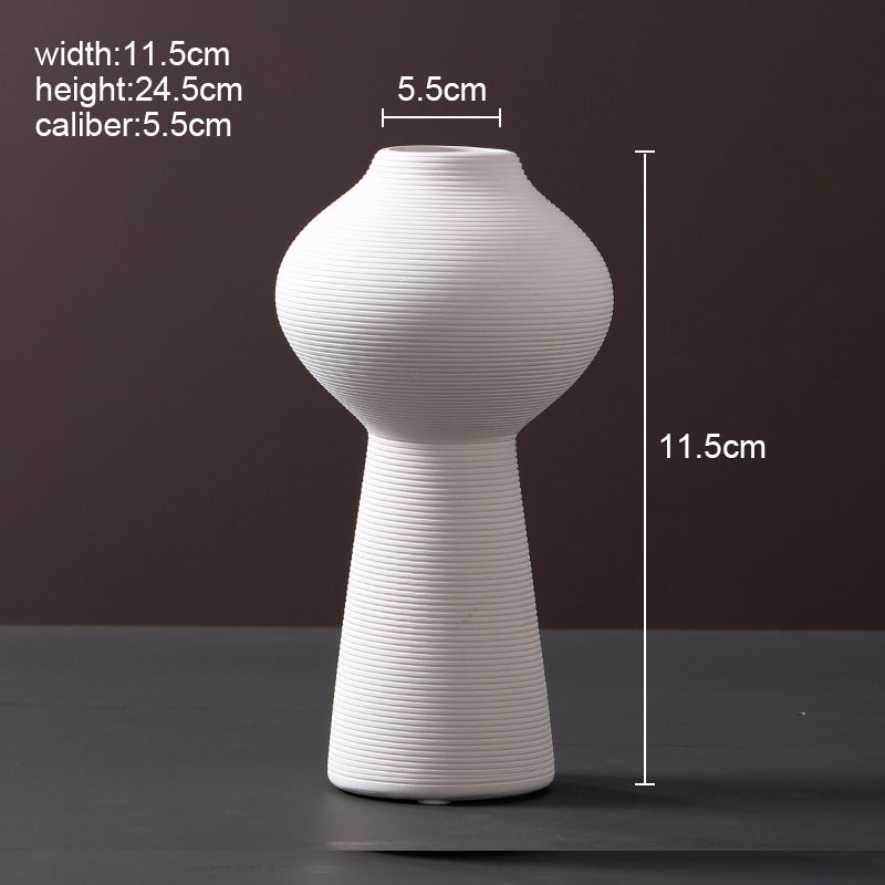 Scandinavian Style Ceramic Vase Decorative