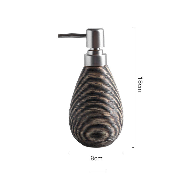 Ceramic Bathroom Gel Bottle