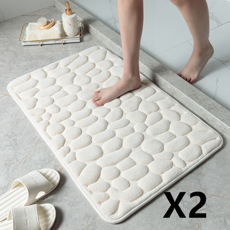 Pebble Stone Bathroom Floor Mat