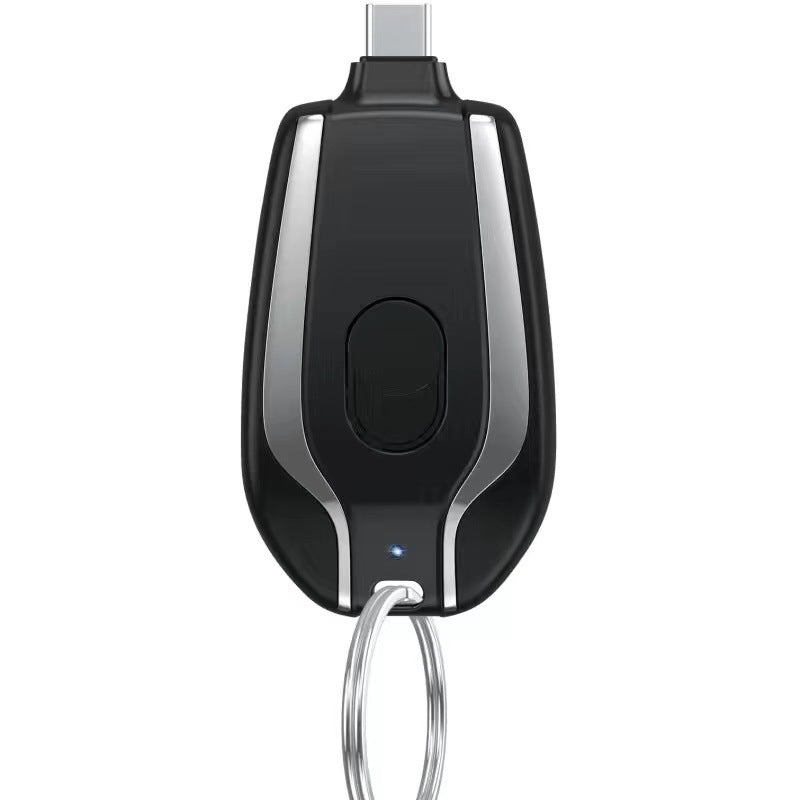 Small Mobile Power Supply Keyring Charging Portable Wireless Bank