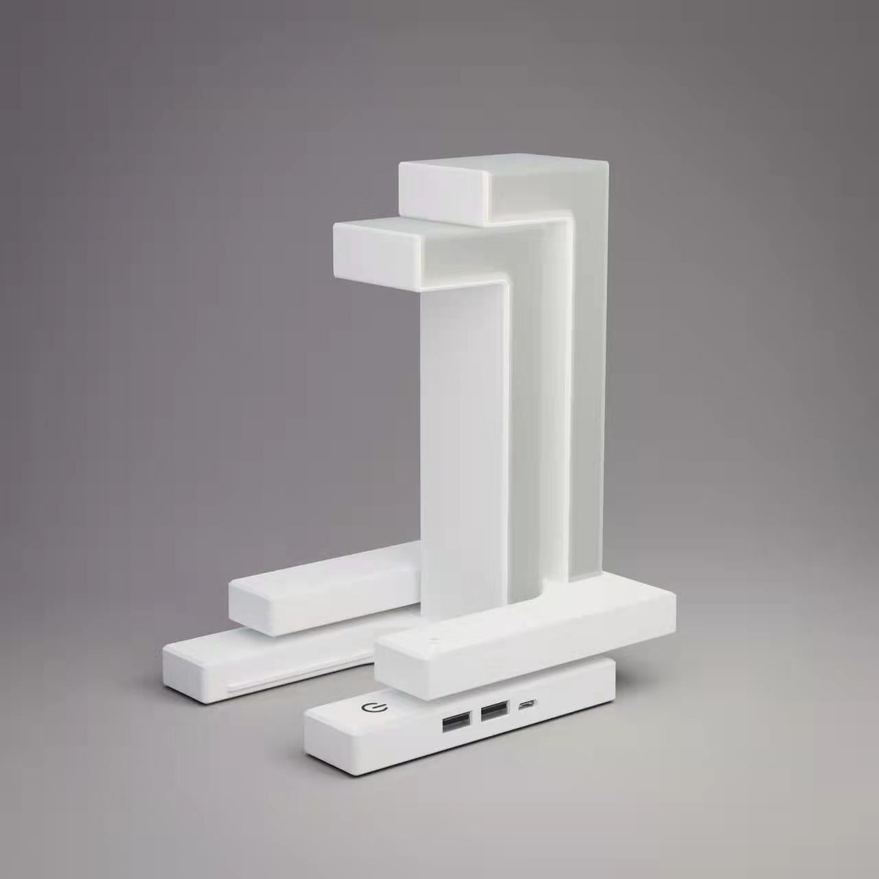 Creative Smartphone Wireless Charging Suspension Table Balance Floating Lamp