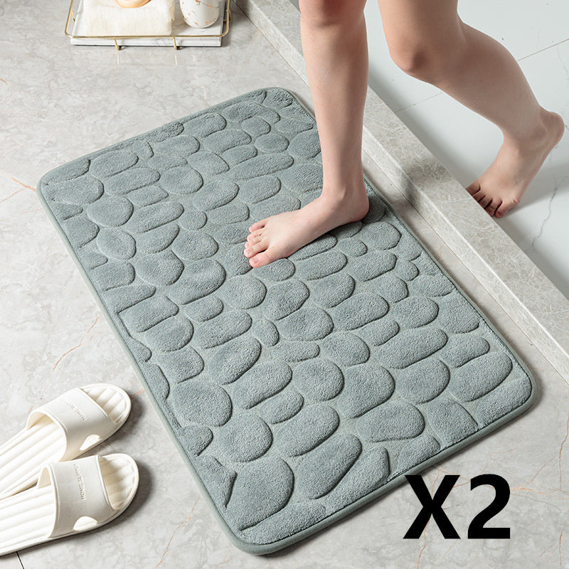 Pebble Stone Bathroom Floor Mat