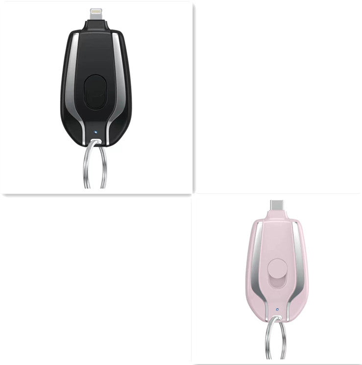 Small Mobile Power Supply Keyring Charging Portable Wireless Bank