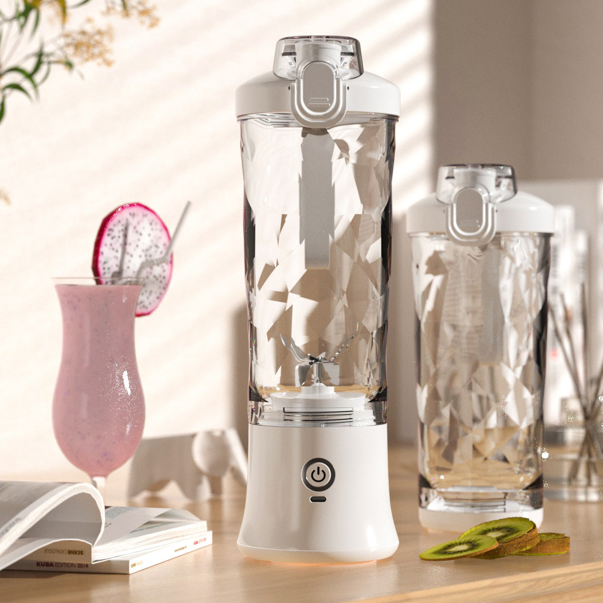 Portable Blender/Juicer For Shakes And Smoothies With 6 Blades