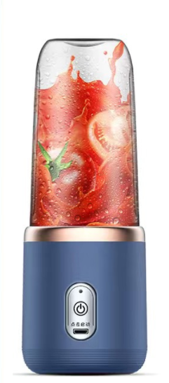 6 Blade Portable USB Charging Smoothie Blender