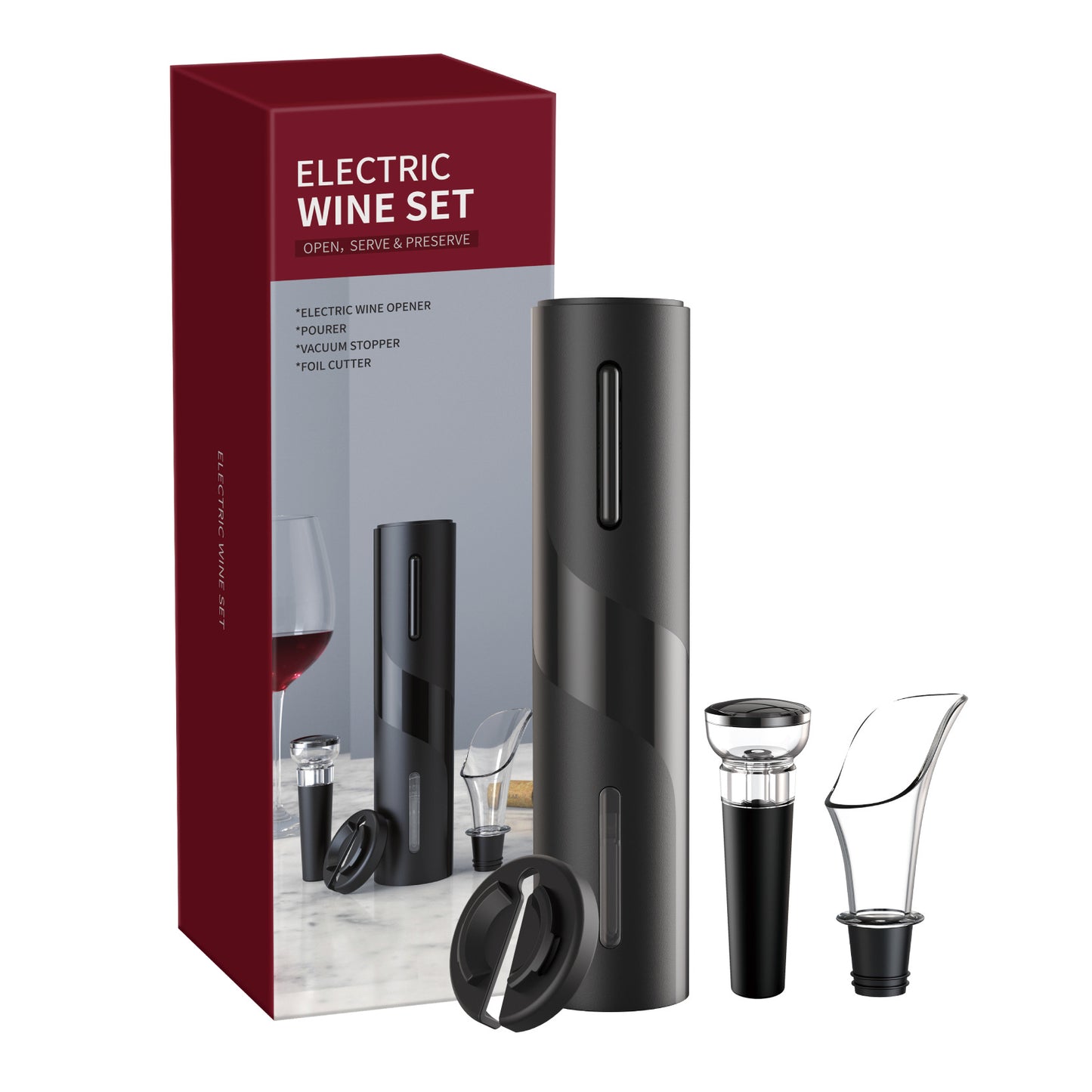 Electronic USB Rechargeable Wine Bottle Opener