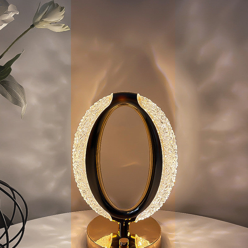 Star Eye Crystal Acrylic Frame Night Light