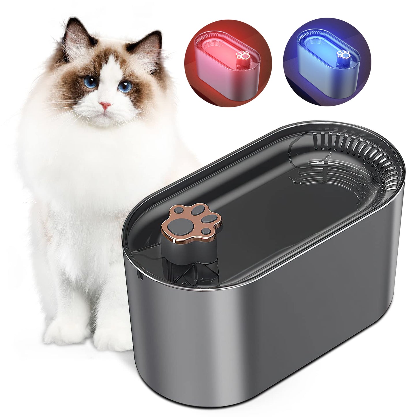 3L Automatic Ultra-Quiet Water Dispenser With LED Light