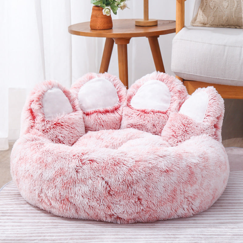 Dog Round Large Plush Bed