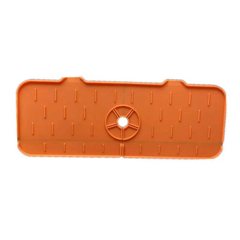 Kitchen Silicone Faucet Absorbent Sink Mat