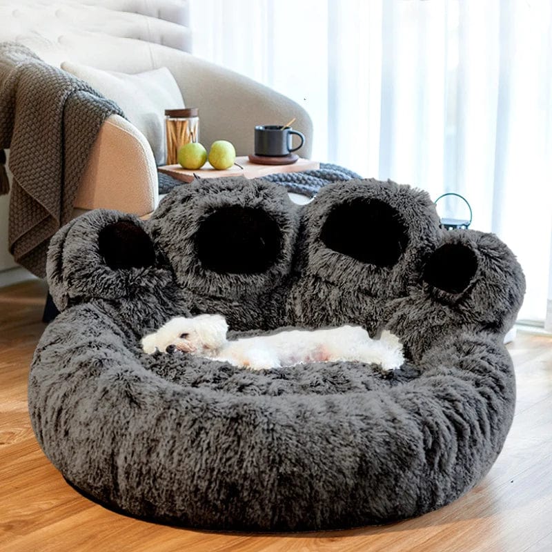 Dog Round Large Plush Bed