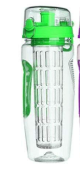 1000ml Water Bottles With Infuser
