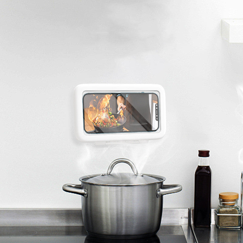 Waterproof Shower Seal Protection Touch Screen Mobile Phone Holder