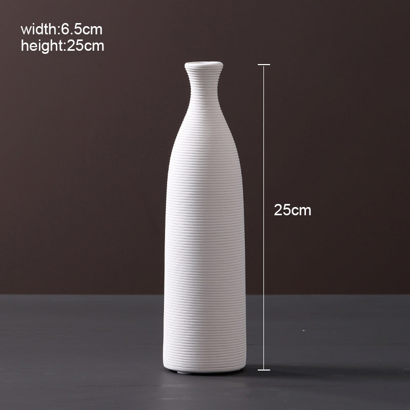 Scandinavian Style Ceramic Vase Decorative