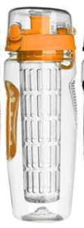 1000ml Water Bottles With Infuser