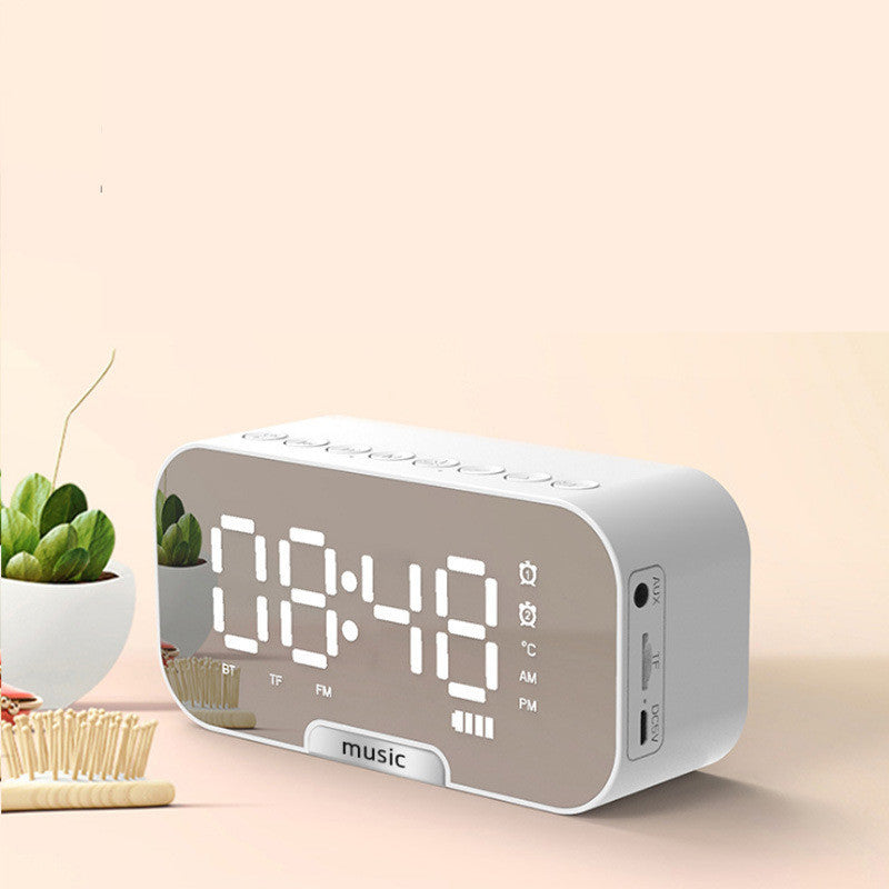 Portable Mirror Alarm Clock