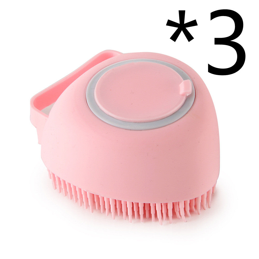 Silicone Pet Bath Massage Brush