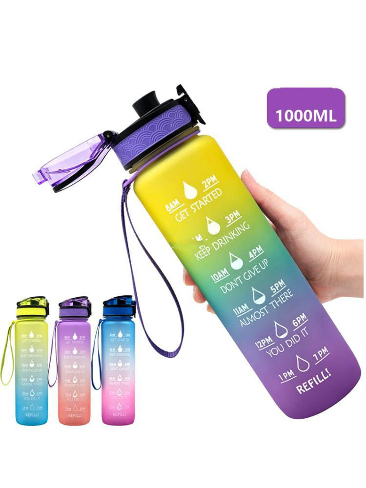 1000ml Transparent Bpa Free Water Bottle