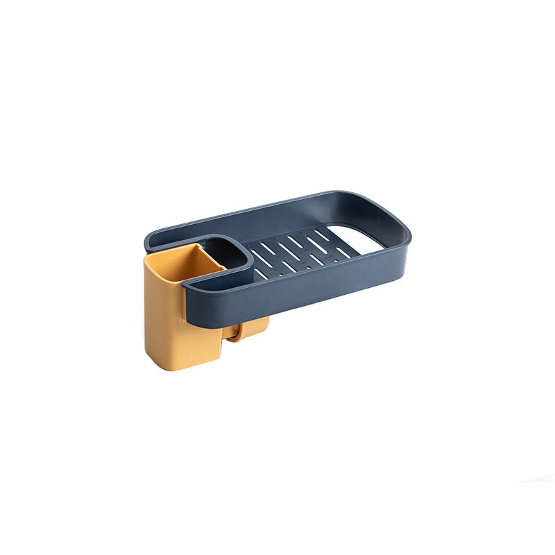 Sink Shelf Soap & Sponge Drain Rack Storage