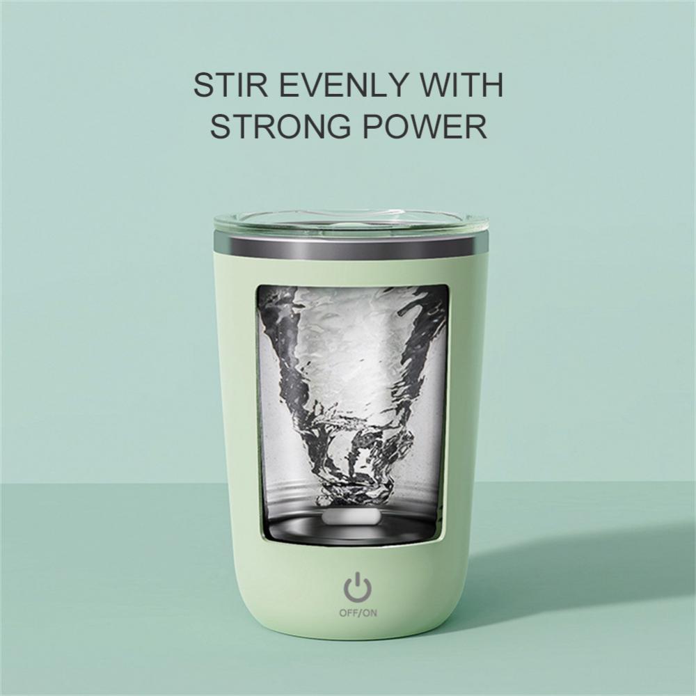 350 ML Stainless Steel Automatic Self Stirring Coffee Mug